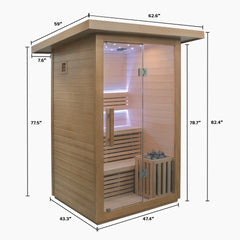 Revive 2 Person Sauna